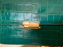 Charger l&#39;image dans la galerie, Sac Bally turquoise vintage

